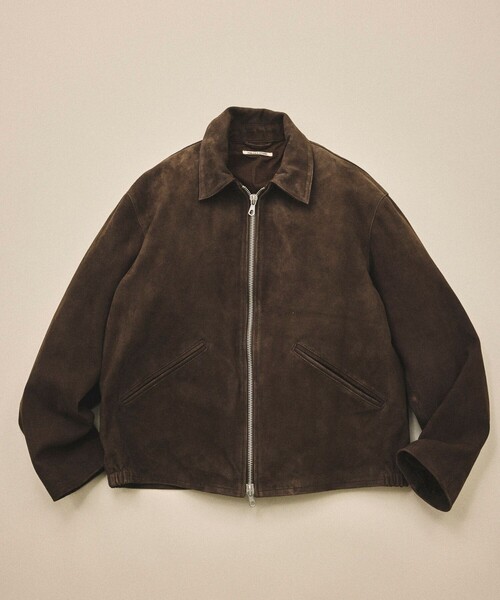 FREAK'S STORE | Goat Leather スエード ミニマル シングルライダース