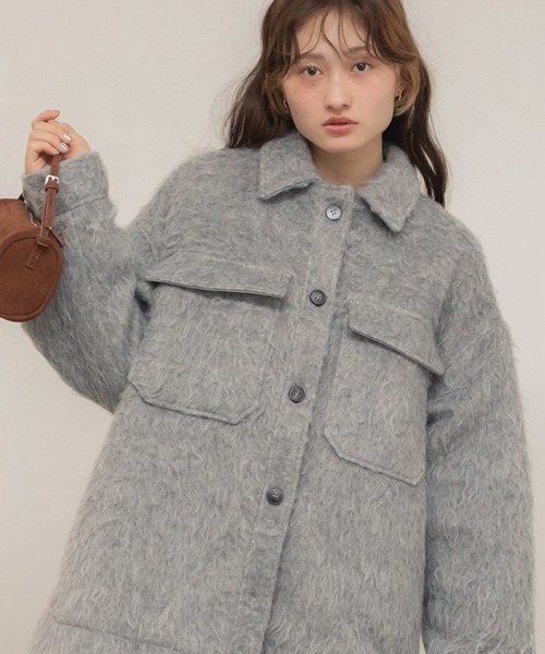 HEILIS | 【Hideka Original】シャギーCPOシャツジャケット / アウター