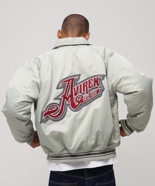 AVIREX | 《WEB&DEPOT限定》NYLON VARSITY JACKET / ナイロン バー