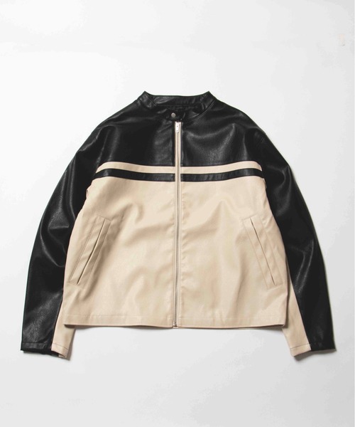 【squidsandwich83 】 LAYER-0 レザー JKT NO NEED | レーシングレザージャケット - Buyee, an Online