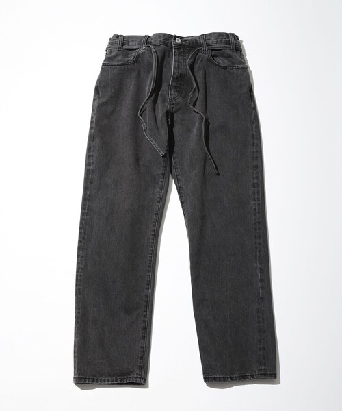 CAHLUMN カウラム セルビッチ デニムパンツ ストレート ユーズド CAHLUMN | CAHLUMN/カウラム Selvedge Denim Pant “straight