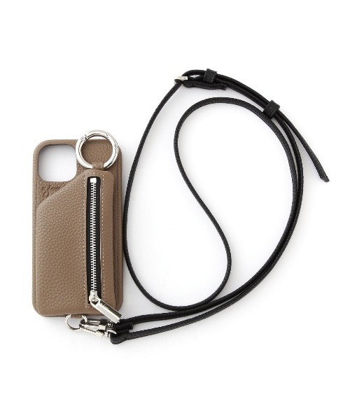 【新品・未使用】ajew/エジュー/別注【ひも付き】iPhone15 ajew/エジュー/別注【ひも付き】iPhone15_15Pro_16_16Pro/BLACK