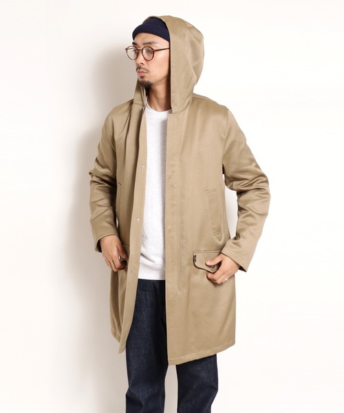 ジャケット・アウター AOAKA1piu1uguale3 RONE TAPE MODS COAT ROTAR | Nylon Satin Mods Coat - Buyee, an Online Proxy