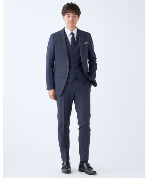 SELECT SUIT メンズ WEB限定 0 チェック柄 SUIT SELECT メンズ スーツ