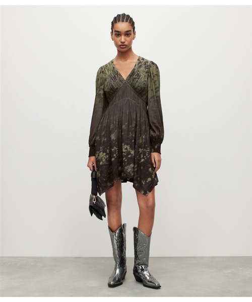 ALLSAINTS | DELTA VELVET DRESS | DELTA ベルベット ドレス