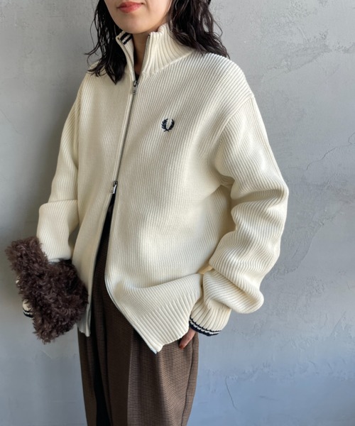 FRED PERRY | [FRED PERRY/フレッドペリー] 別注 ハイネック ジップ 