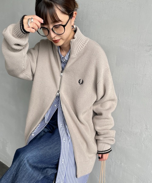 FRED PERRY | [FRED PERRY/フレッドペリー] 別注 ハイネック ジップ
