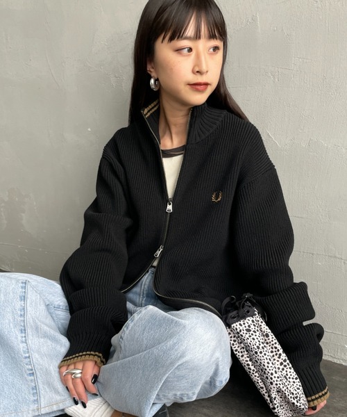 FRED PERRY | [FRED PERRY/フレッドペリー] 別注 ハイネック ジップ 