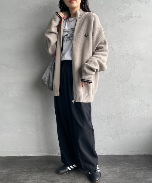 FRED PERRY | [FRED PERRY/フレッドペリー] 別注 ハイネック ジップ