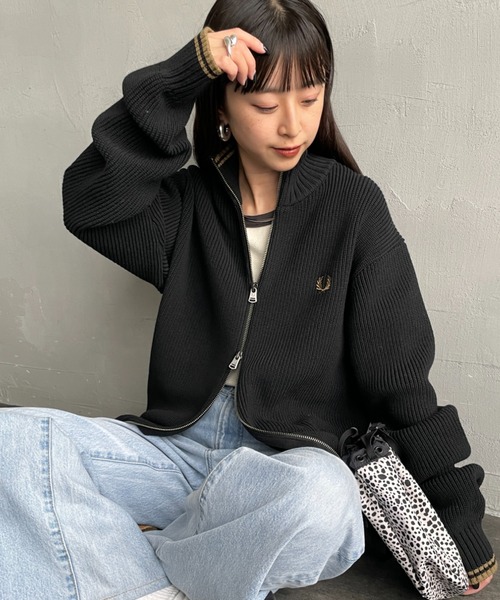 FRED PERRY | [FRED PERRY/フレッドペリー] 別注 ハイネック ジップ