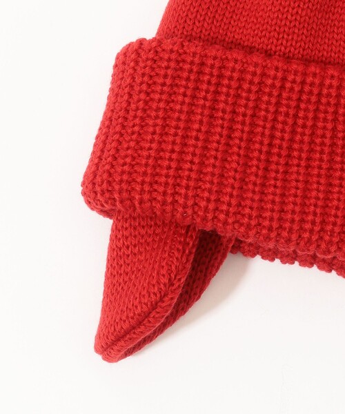 KIJIMA TAKAYUKI | KIJIMA TAKAYUKI MERINO EAR WATCH CAP - Buyee, an