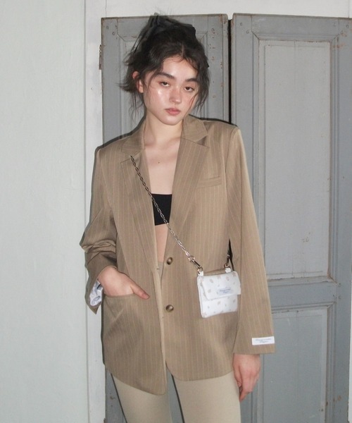 SMYEON | Embroidery tailored jacket/刺繍入りテーラードジャケット