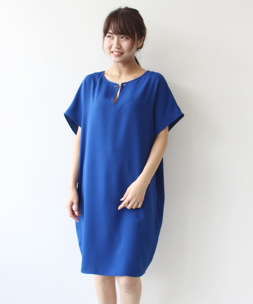 Tite In The Store 結婚式 ワンピース 二次会 ドレス 襟ピン付スキッパーフレンチスリーブワンピース 手洗い可 Buyee An Online Proxy Shopping Service Shop At Zozotown Bot Online