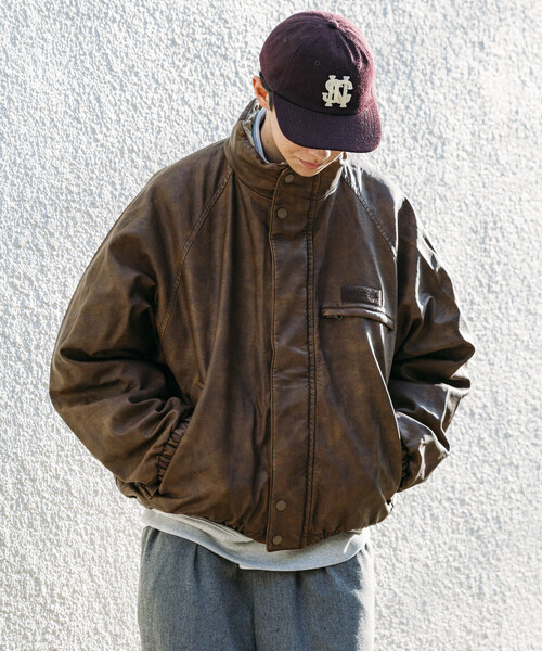 NAUTICA | NAUTICA/ノーティカ レザレッド ナイロン リバーシブル