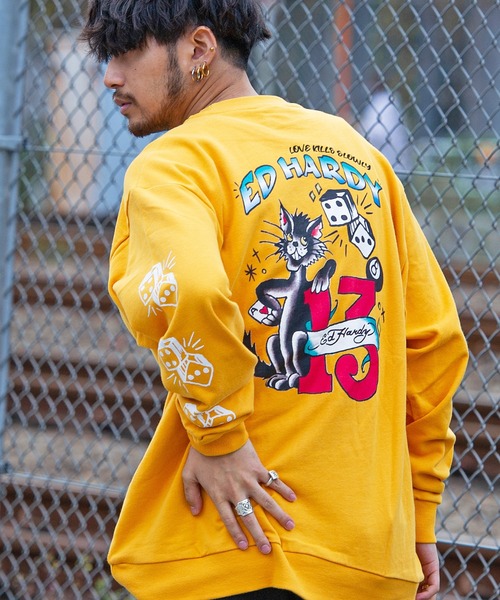 EDHARDY Ed Hardy(エドハーディー) ED 7043 ブルー シルバー EDHARDY Ed Hardy(エドハーディー) ED 7043 ブルー シルバー