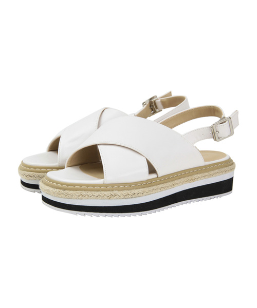 Titivate ｺﾝﾋﾞﾈｰｼｮﾝ厚底ｸﾛｽｻﾝﾀﾞﾙ Buyee An Online Proxy Shopping Service Shop At Zozotown Bot Online