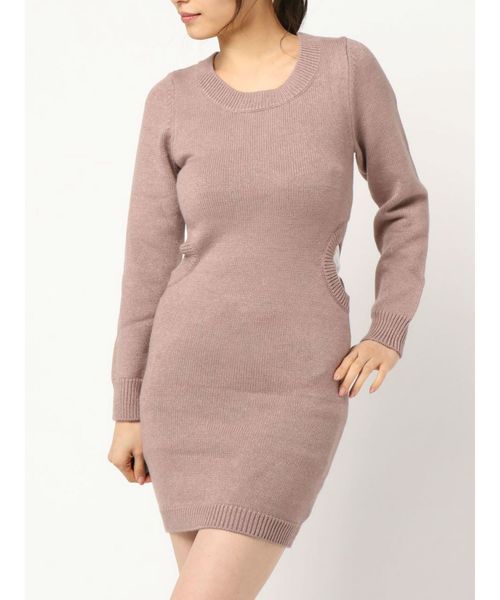 Gyda サイドオープンニットワンピ Buyee日本代購服務 於zozotown購物 Bot Online