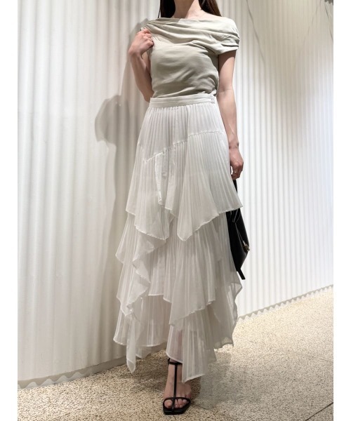 snidel スカート スクエアヘムティアードスカート SNIDEL | スクエアヘムティアードスカート - Buyee, an Online Proxy