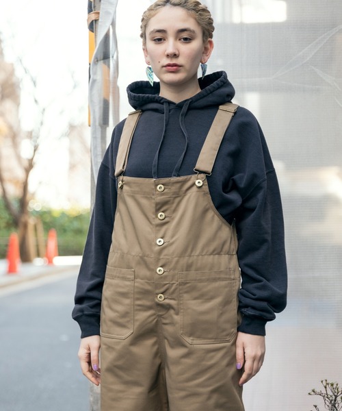 universal overall オーバーオール over print × UNIVERSAL OVERALL