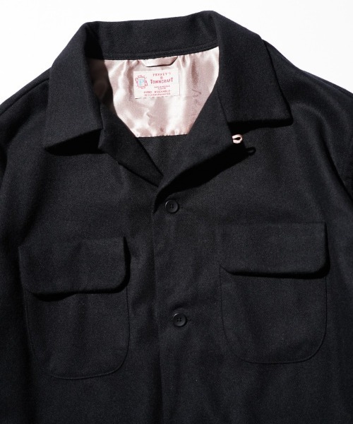 TOWNCRAFT | TOWNCRAFT / タウンクラフト 50S W-FLAP LOOPCOLLAR SHIRT
