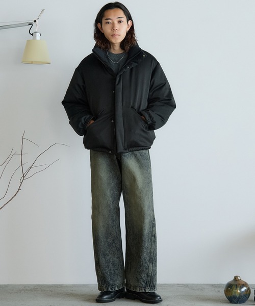 【WYM LIDNM】REVERSIBLE WOOLY DOWN JACKET 99263208b_b_119_500.jpg