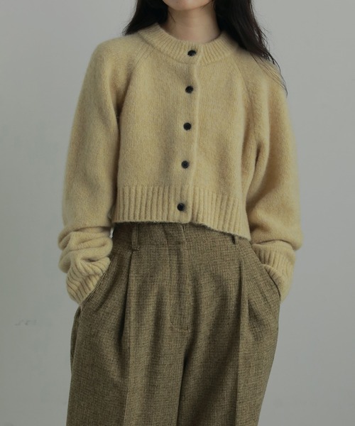 【最安値】anuke Melange Knit Cardigan ANUKE | Melange Knit Cardigan - Buyee, an Online Proxy Shopping