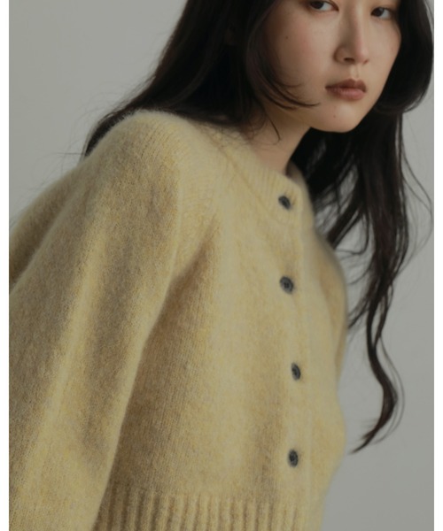 【新品】anuke Melange Knit Cardigan ANUKE | Melange Knit Cardigan - Buyee, an Online Proxy Shopping