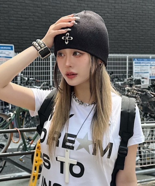 SURGERY | 【SURGERY】surgery clover logo short beanie / 【サー 