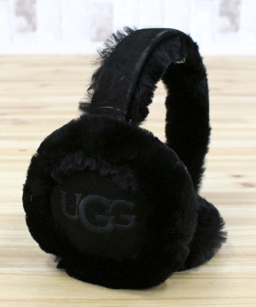 未使用★UGGイヤーマフ★ UGG Australia（アグオーストラリア） 「UGG」 イヤーマフ - ブラック
