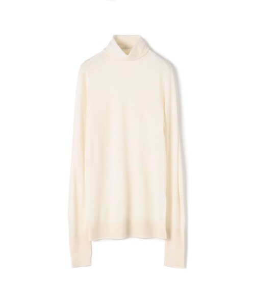 ニット TOMORROWLAND .B ウールカシミヤラメ アシンメトリックプルオーバー レディース