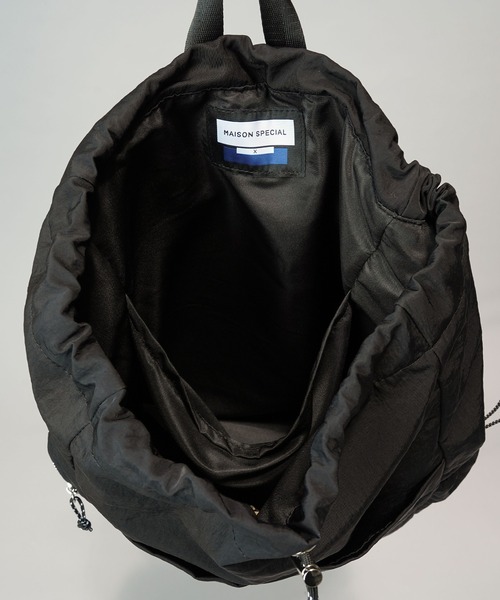 MAISON SPECIAL | 《UNISEX》Nylon Knapsack/ナイロンナップリュック