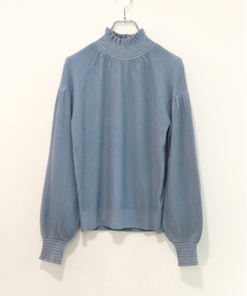 MARILYN MOON | rayon nylon 2way blouse knit - Buyee, an Online 