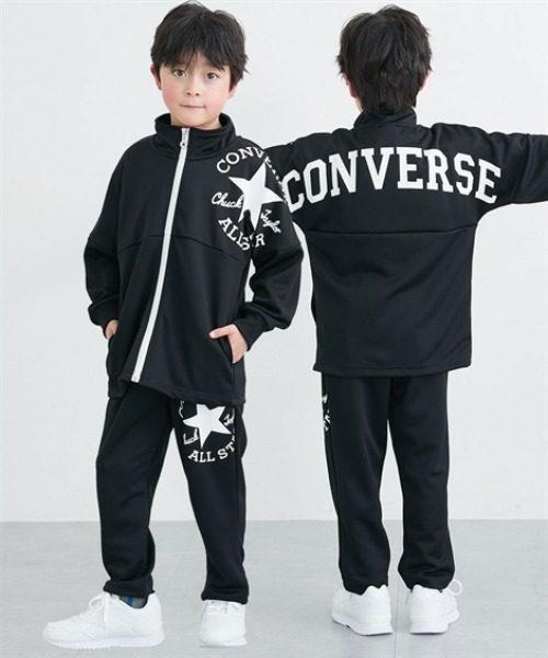  フーディー ジップアップ ウォームアップスーツL CONVERSE | 【CONVERSE】ウォームアップスーツ <上下セット> - Buyee