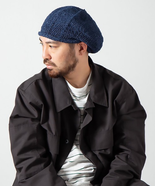 RACAL | 【Racal】Japanese paper Knit tam beret RL-22-1220 - Buyee