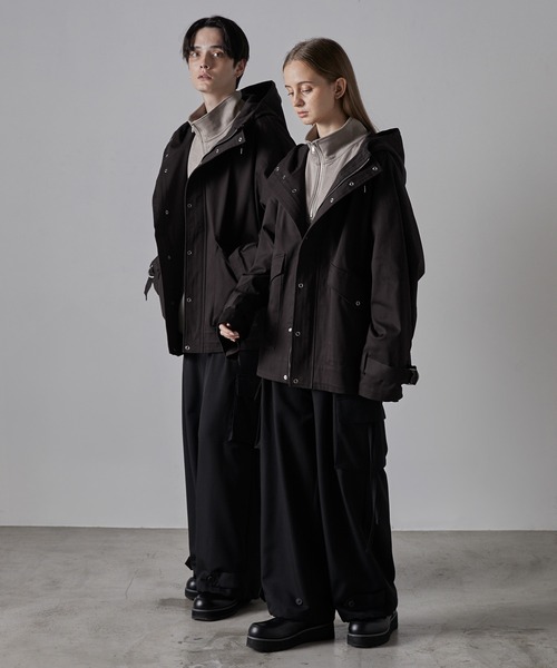 CLEL | 【CLEL】Military Design Mountain Parka/ミリタリー