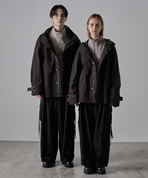 CLEL | 【CLEL】Military Design Mountain Parka/ミリタリーデザイン 