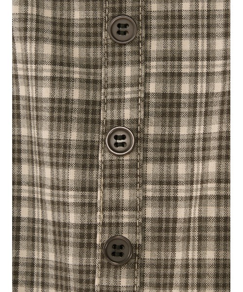 DARICH | ビッグリボンバルーンチェックミニワンピース - Buyee, an