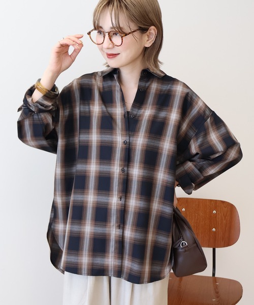 LA PEAU DE GEM ■velour shirt LA PEAU DE GEM】velour shirt/ベロアシャツ（シャツ/ブラウス