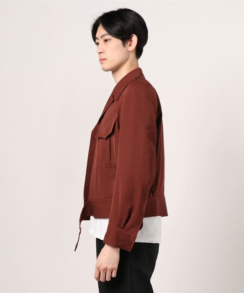 red eisenhower jacket