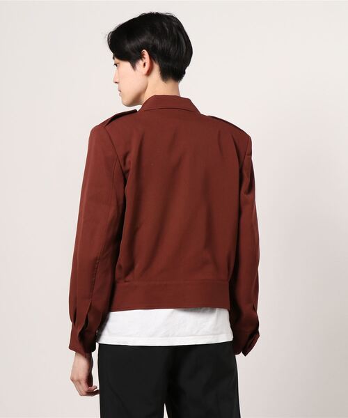 red eisenhower jacket