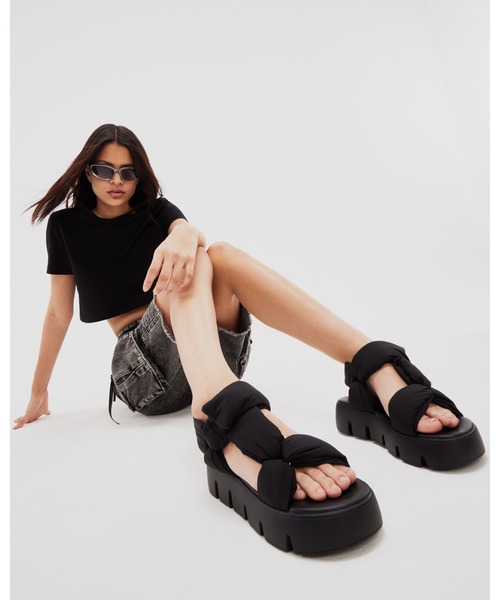 STEVE MADDEN | 厚底スポーツサンダル/STEVE MADDEN CHIVALRY-US