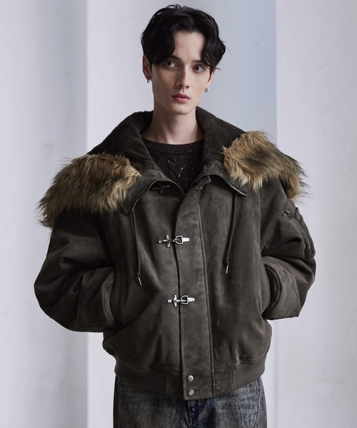 CLEL | 【CLEL】Fireman Tech Fade N-2B Flight Jacket / ファイヤー