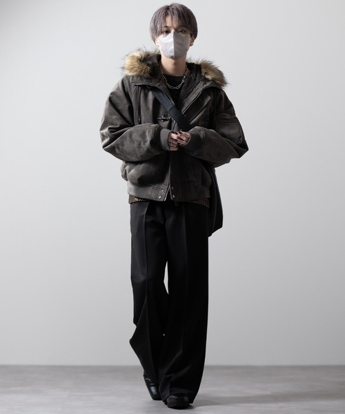 CLEL | 【CLEL】Fireman Tech Fade N-2B Flight Jacket / ファイヤー