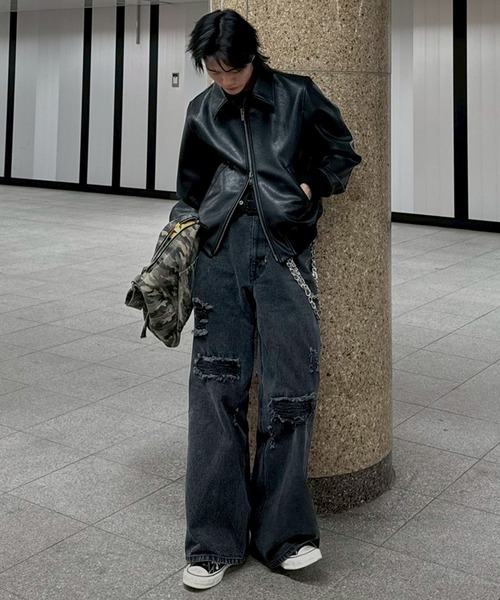 CLEL | 【CLEL】Deep Texture Blouson / ディープテクスチャーブルゾン