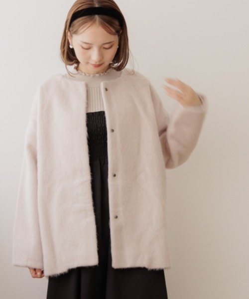 flowerフラッフィーコート 30%OFF】fluffy coat4～ﾌﾗｯﾌｨｰｺｰﾄ4 | flower／フラワー公式通販