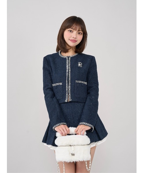 ダーリッチ　レーシーティアードロングドレス ダーリッチ Darich レーシーティアードロングドレス （ピンク