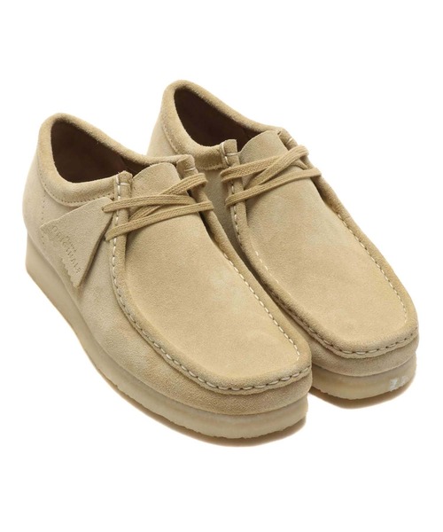 Clarks WALLABEE クラークス ワラビー ハラコ モカシン 8 Wallabee Black Hair On（モカシン/デッキシューズ）｜Clarks