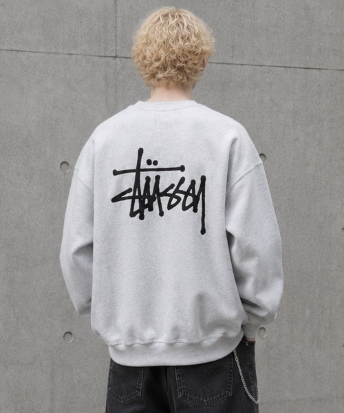 STUSSY | 【STUSSY】ステューシー BASIC LOGO RAISING OF SWEAT ロゴ 