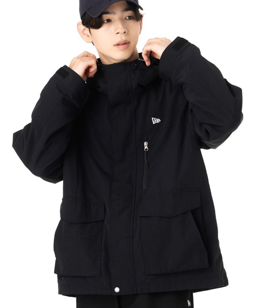 新品お買得　new eraニューエラ マウンテン ジャケット　ペブルカラー　L NEW ERA | ニューエラ マウンテンパーカー ジャケット アウター