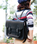 zatchels ザッチェルズ 16インチ 3wayバッグ ブラック　リュック サッチェルバッグ 16/Navy／Zatchels（ザッチェルズ）｜愛着を